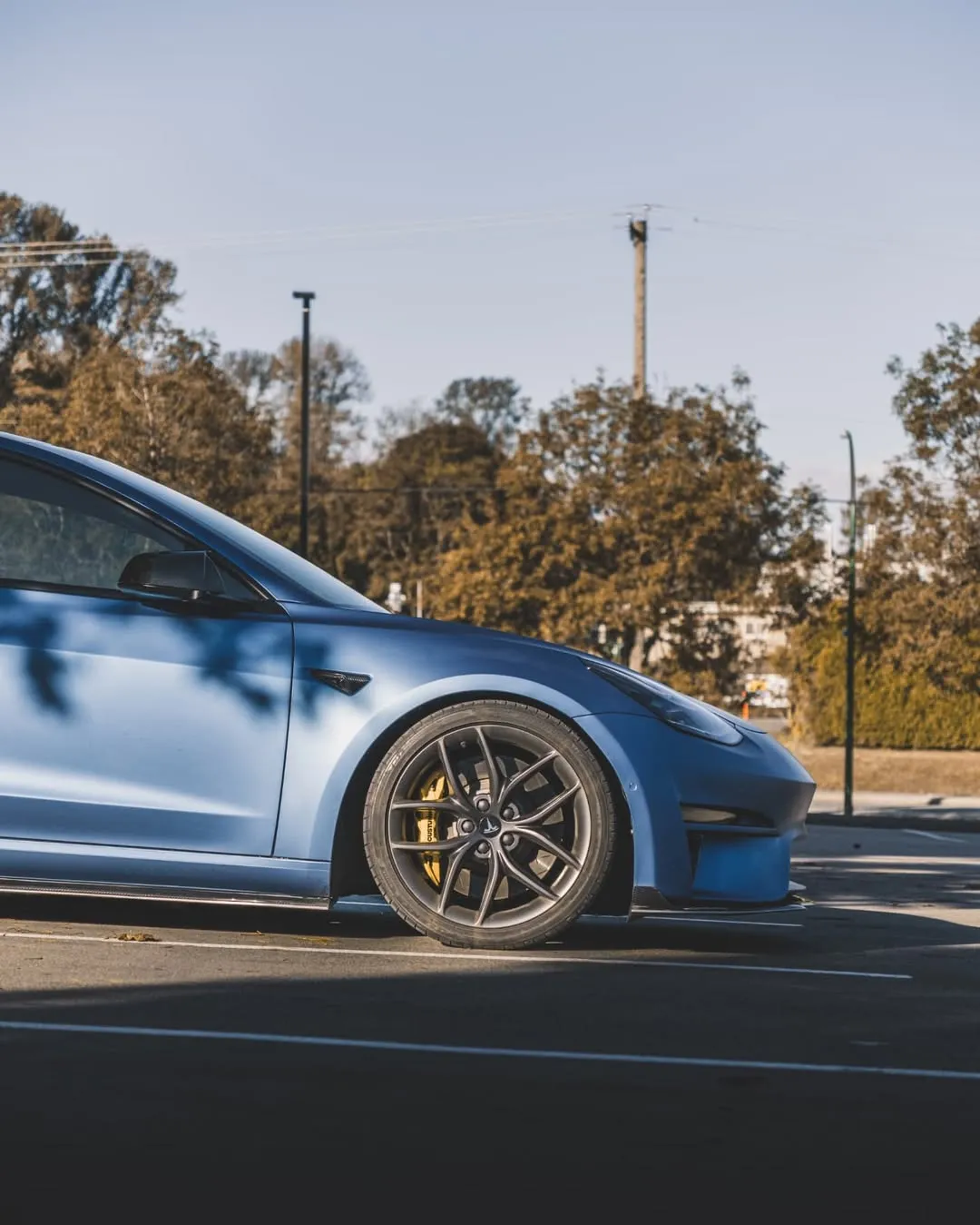 Robot Craftsman Crypton Side Skirts for Tesla Model 3 Performance/Base Carbon Fiber/FRP