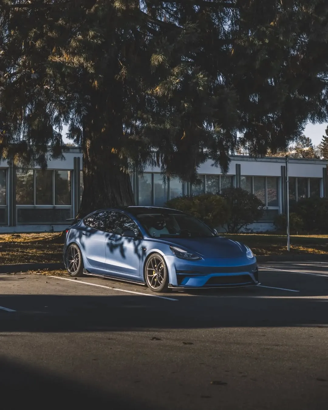 Robot Craftsman Crypton Side Skirts for Tesla Model 3 Performance/Base Carbon Fiber/FRP