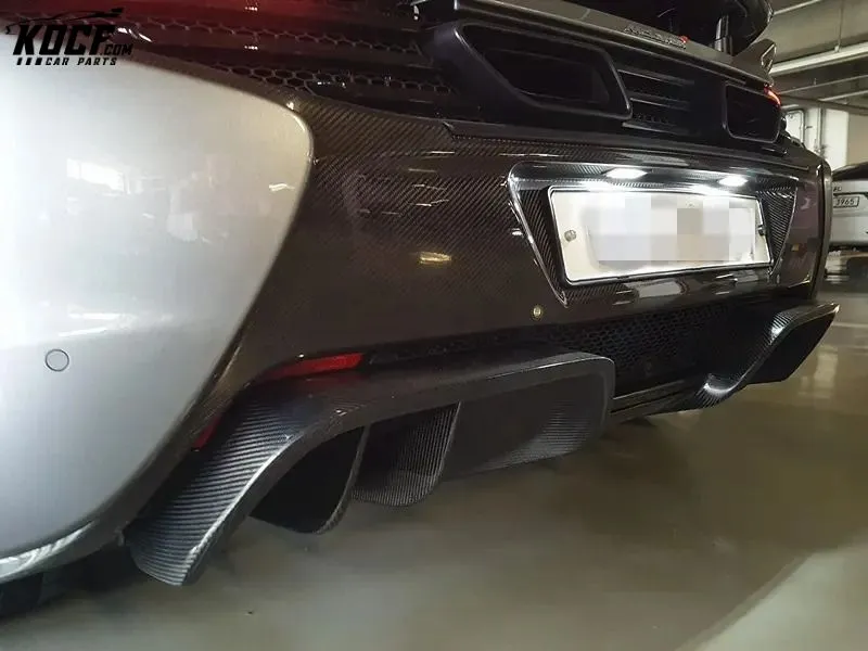 RZA style carbon fiber rear diffuser for McLaren Mp4 12C 650s