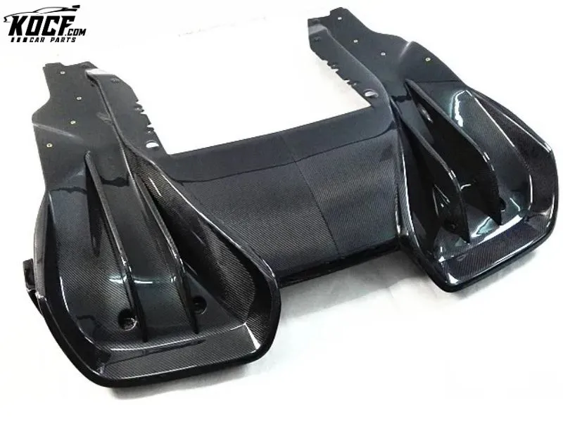 RZA style carbon fiber rear diffuser for McLaren Mp4 12C 650s