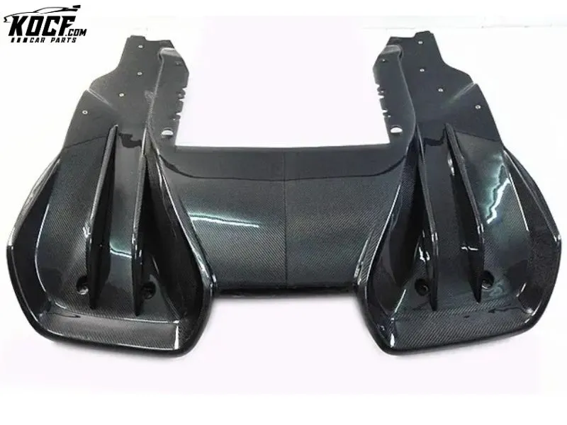 RZA style carbon fiber rear diffuser for McLaren Mp4 12C 650s