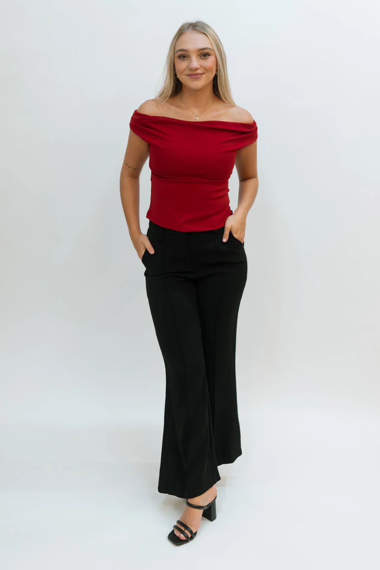 Sawyer Top - Red