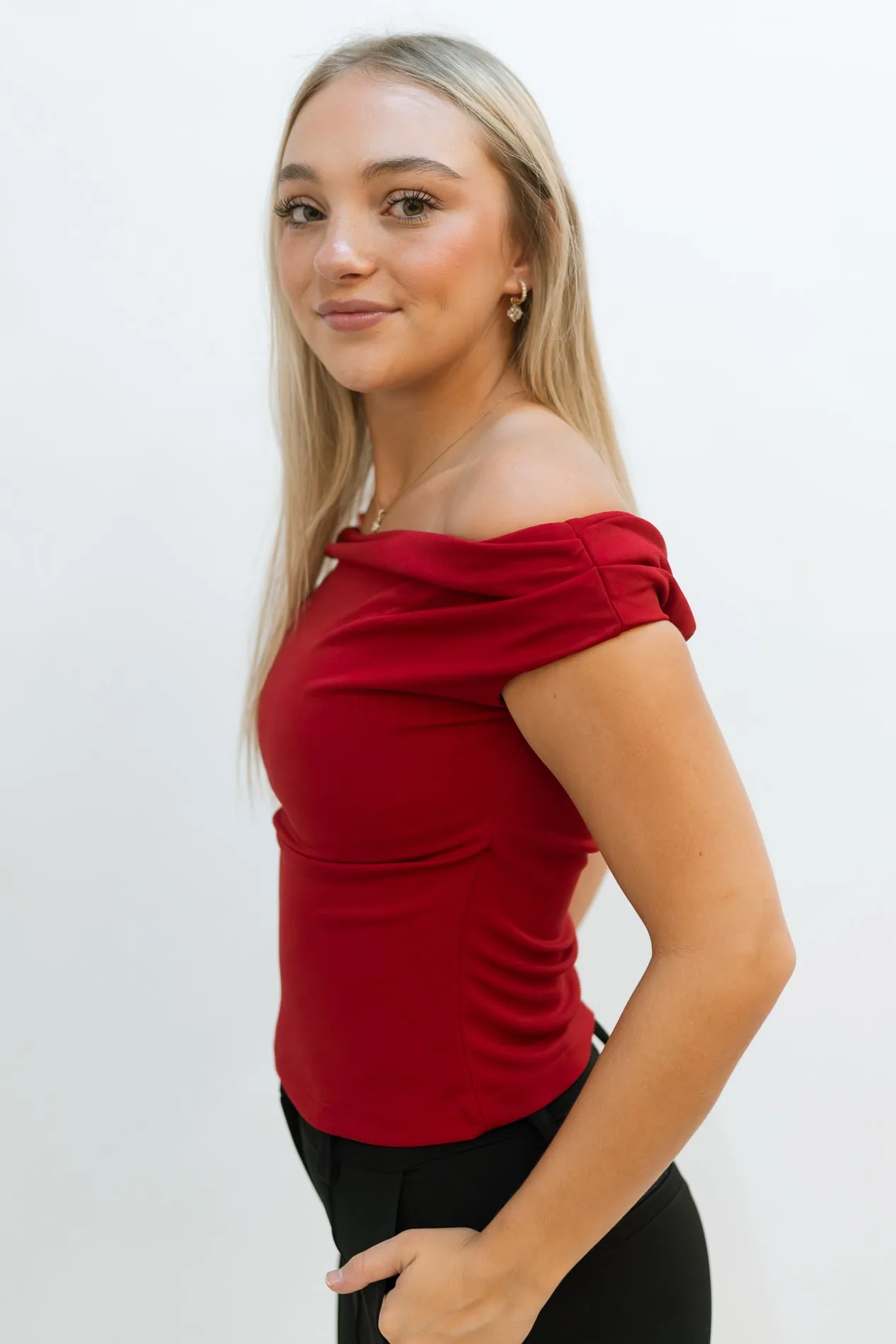 Sawyer Top - Red
