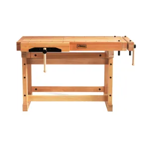 Sjöbergs European Beech Elite 1500 Professional Workbench 59" x 29" with 3-3/8" Top (DCE)