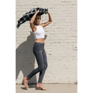 Soft Stretchy High Rise The Everyday Skinny Jeans - Dark Grey