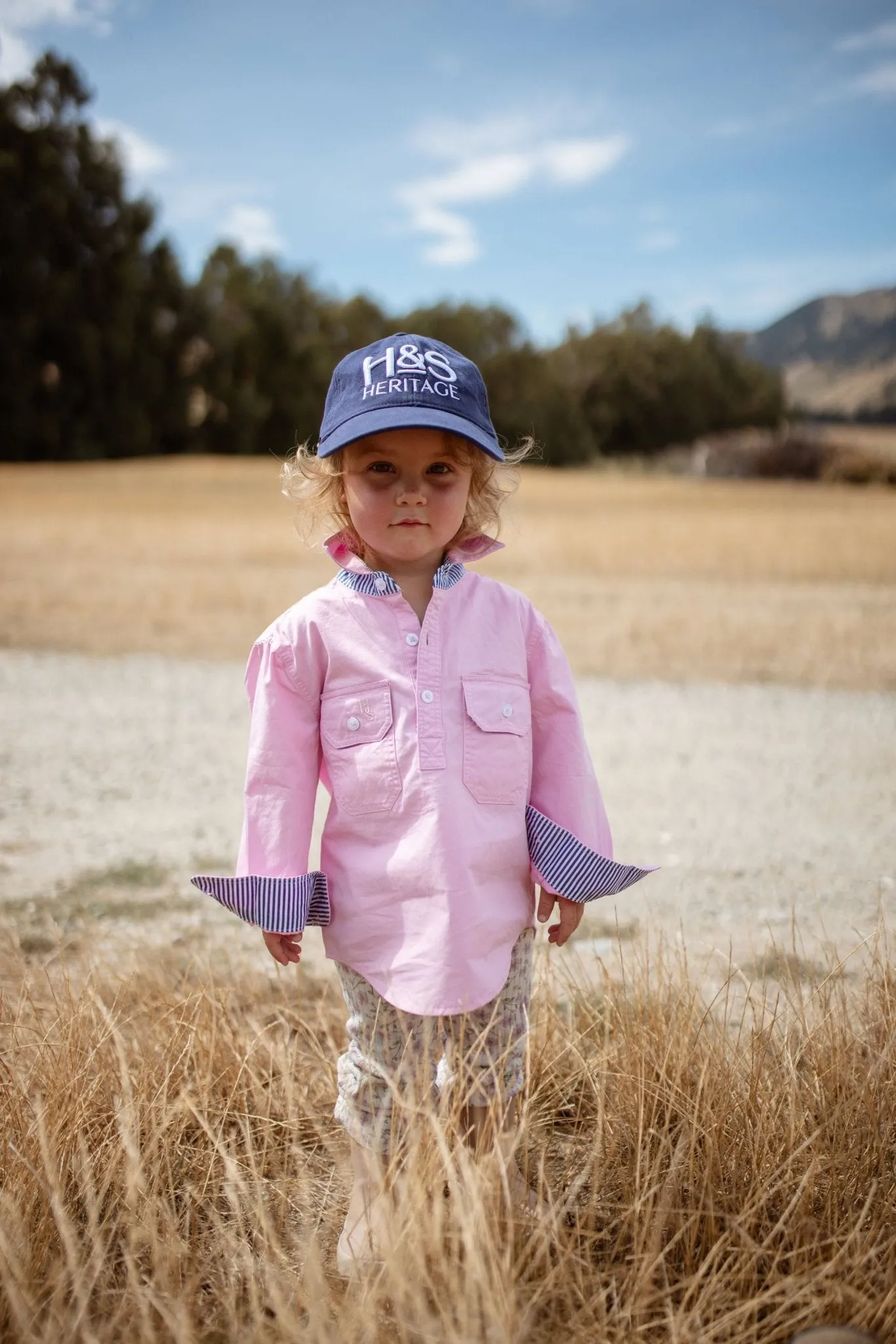 Stevie Workshirt in Pink