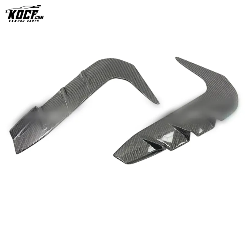 Sti-P Style Aggressive Carbon Fiber Front Fender Garnish Vent Trim For 2022 Subaru BRZ ZD8 GR86