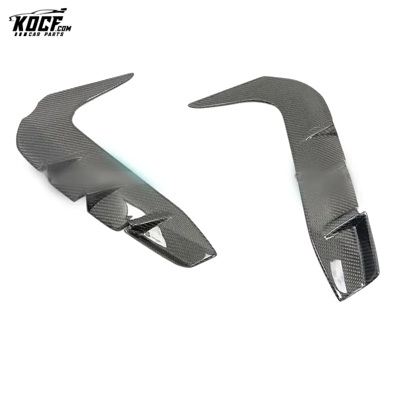 Sti-P Style Aggressive Carbon Fiber Front Fender Garnish Vent Trim For 2022 Subaru BRZ ZD8 GR86