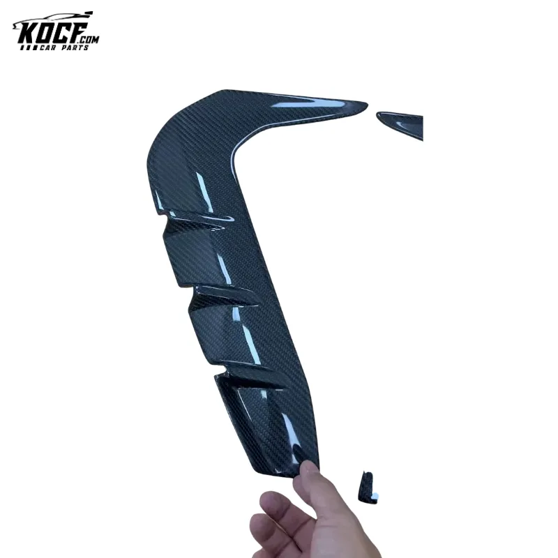 Sti-P Style Aggressive Carbon Fiber Front Fender Garnish Vent Trim For 2022 Subaru BRZ ZD8 GR86