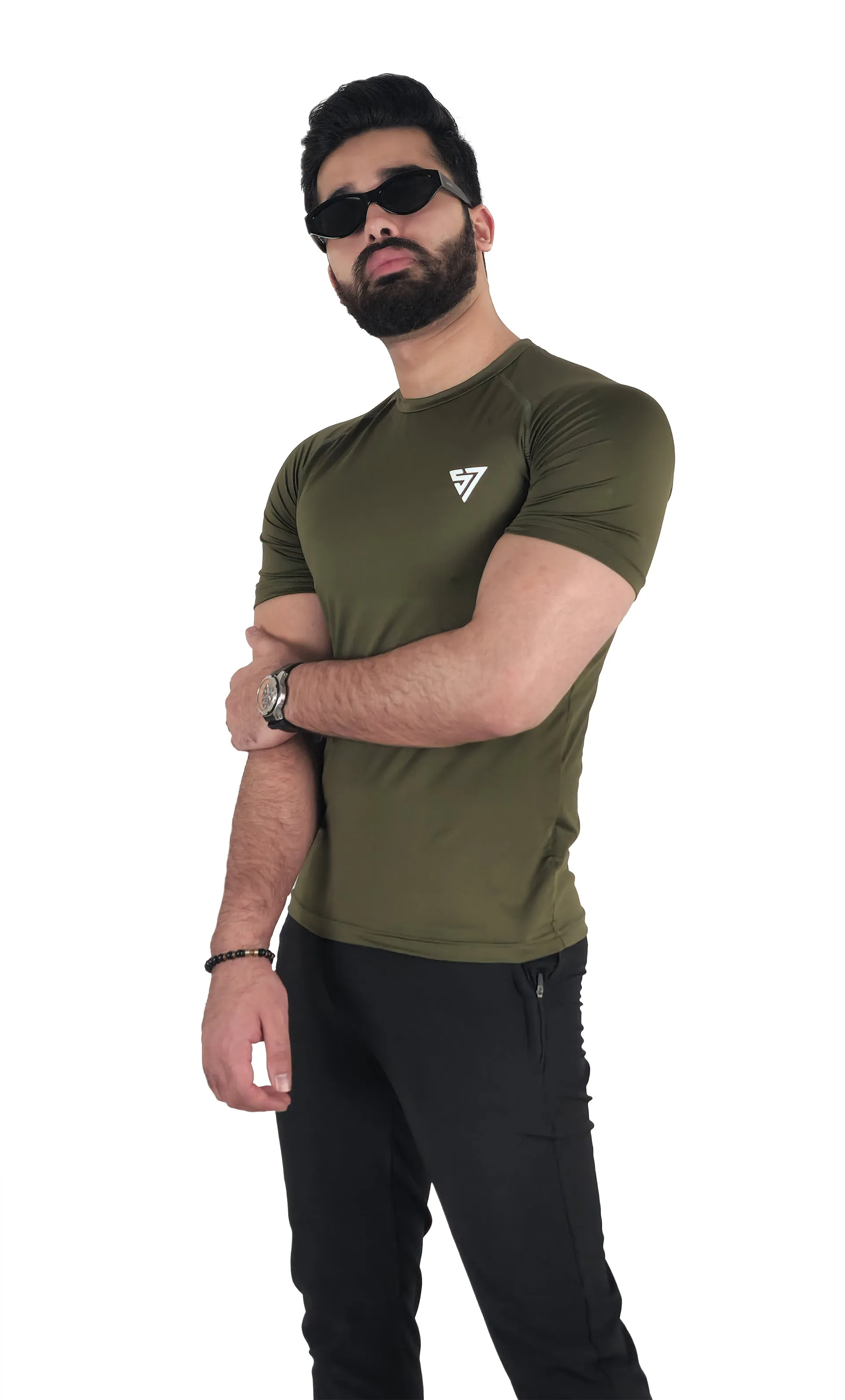 SwyftFlex Shirt Olive Green