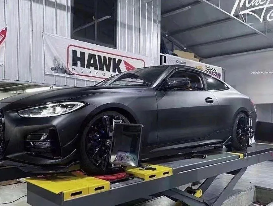 TAKD Carbon Side Skirts for BMW 4 Series G22 G23 G26 i4 & Gran coupe 430i M440i Carbon Fiber