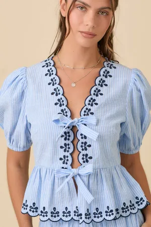 Tate Tie Top