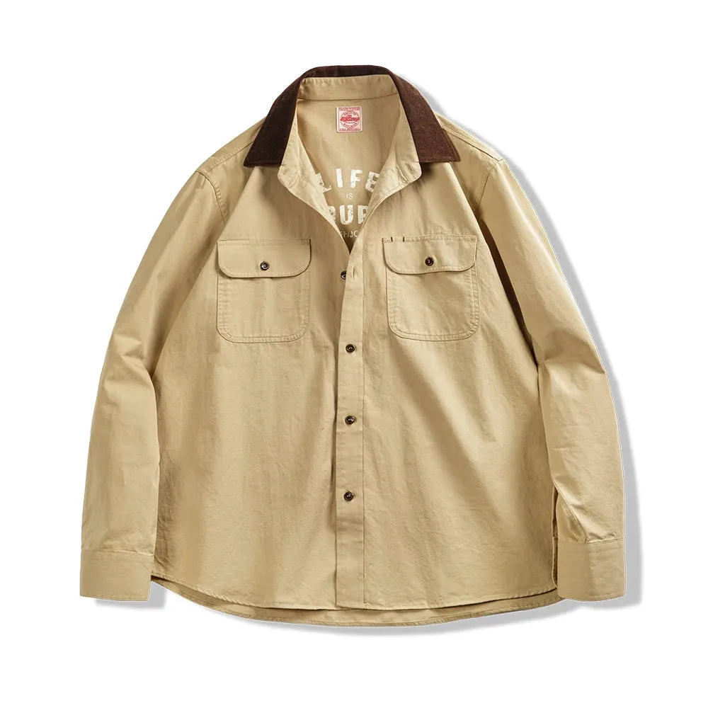Western Overshirt  Button-Up Shirt