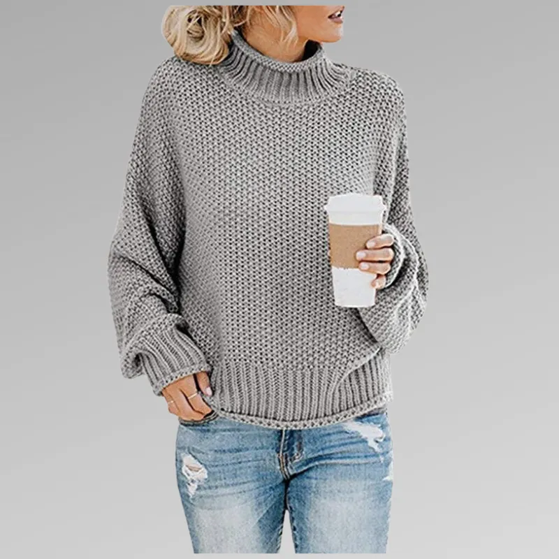 WHITE - CLASSIC KNITTED JUMPER