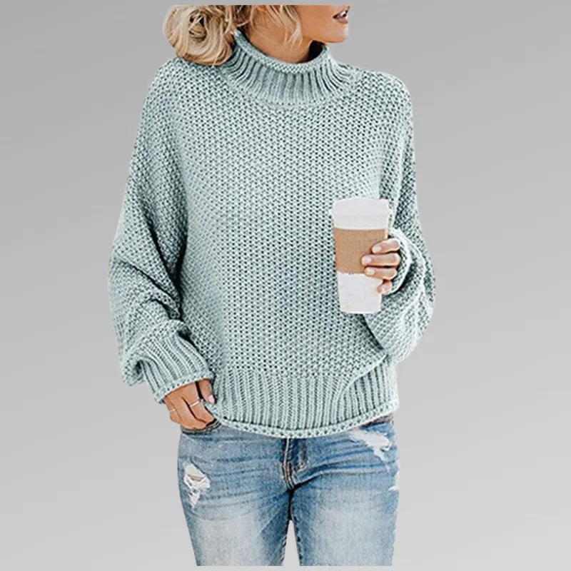 WHITE - CLASSIC KNITTED JUMPER