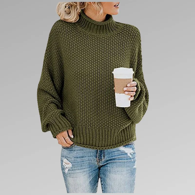 WHITE - CLASSIC KNITTED JUMPER