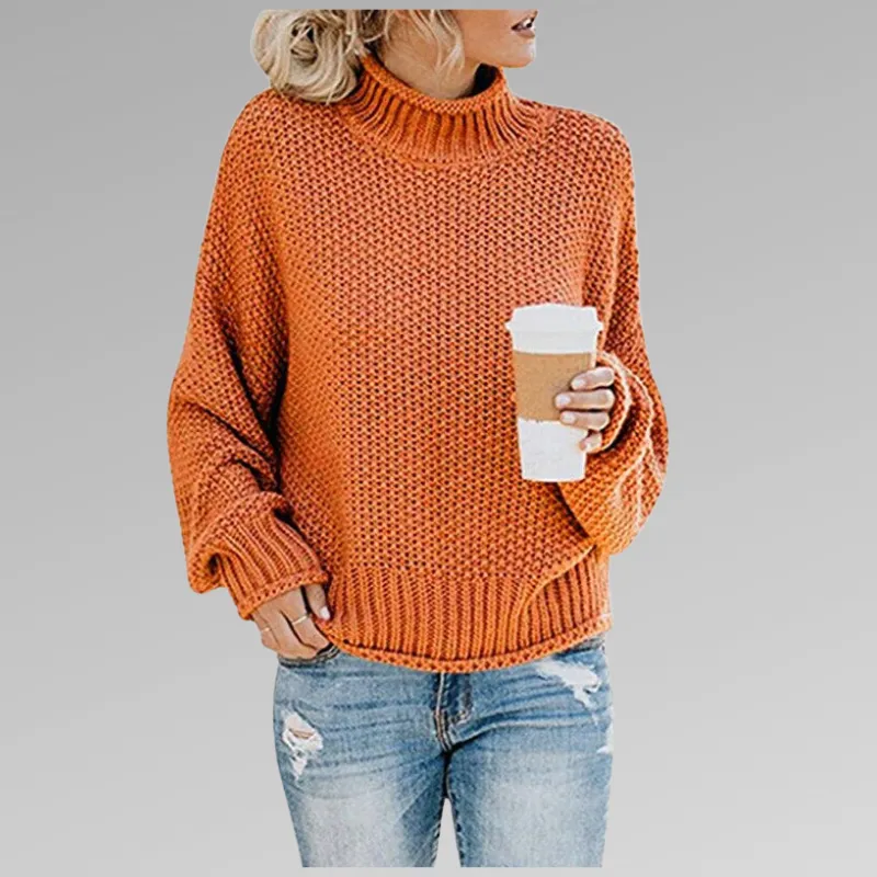 WHITE - CLASSIC KNITTED JUMPER