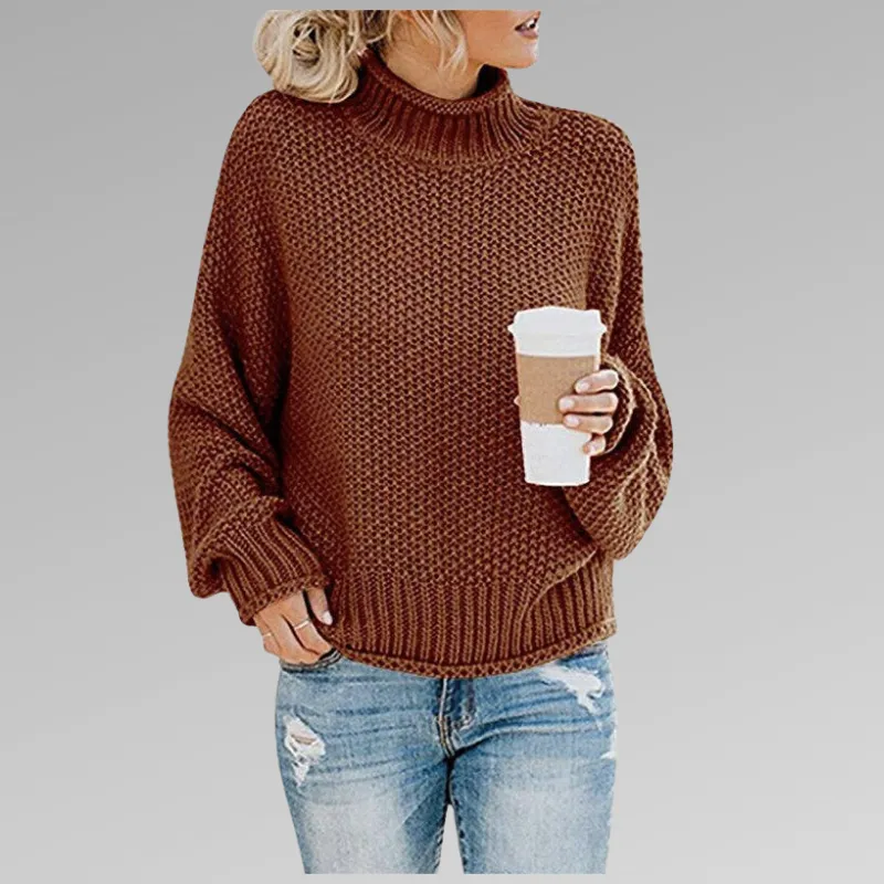 WHITE - CLASSIC KNITTED JUMPER