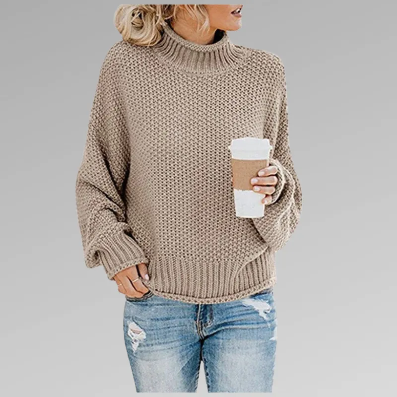 WHITE - CLASSIC KNITTED JUMPER