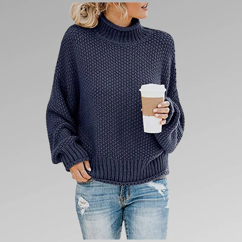WHITE - CLASSIC KNITTED JUMPER