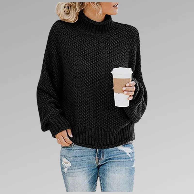 WHITE - CLASSIC KNITTED JUMPER