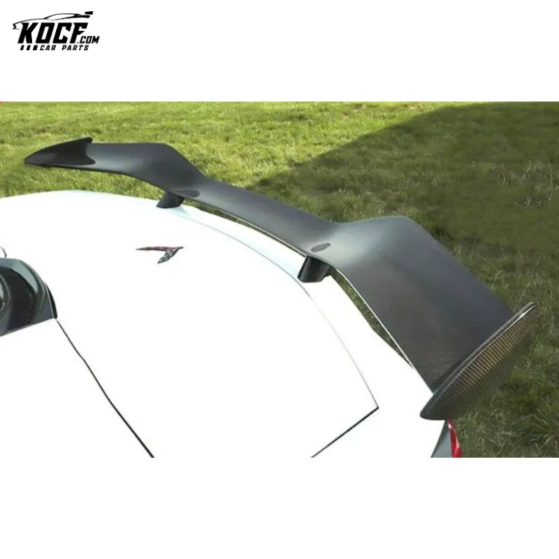 Z06/Z07 style Carbon Fiber Rear Spoiler High Wing For Corvette C8 Z07 NON-Z06 2019-21