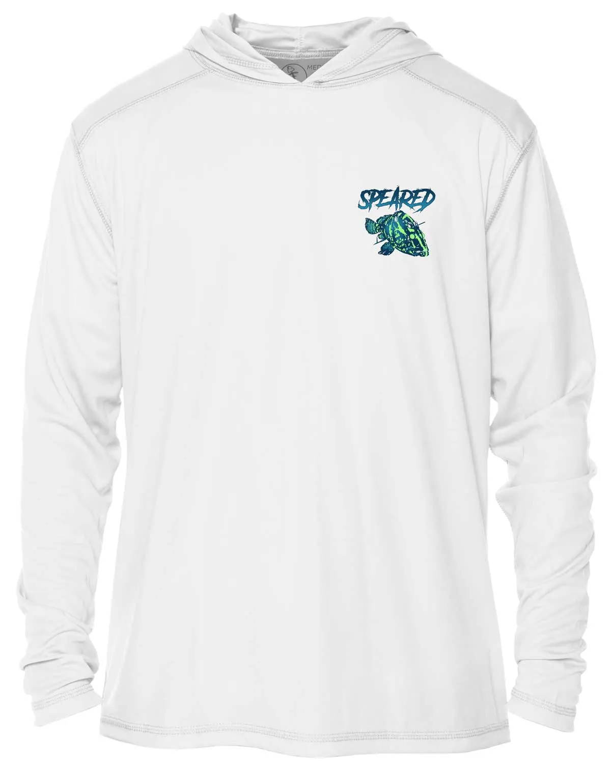 Zombie Grouper UV: Men's Spearfishing UV/UPF 50  Hoodie